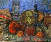 Zygmunt Waliszewski Still life with apples. oil painting on canvas